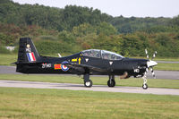 ZF140 @ EGXU - Shorts Tucano T1 ZF140 1 FTS RAF Linton-on-Ouse 1/9/10 - by Grahame Wills