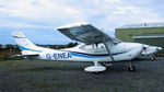 G-ENEA @ EICA - G-ENEA Cessna 182 at Connemara Ireland - by Pete Hughes