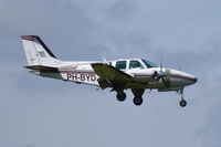 PH-BYD @ EGSH - Landing at Norwich. - by Graham Reeve