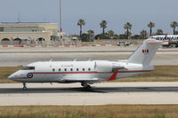144618 @ LMML - Bombardier Challenger604  144618 Canadian Armed Forces - by Raymond Zammit