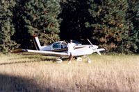 N1558R @ 4S6 - Camping trip to Tieton State airport at Rimrock Lake in WA in the mid 1990's. - by M Kettering
