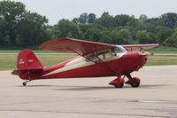 N9576E @ KIOW - Based at IA24, Greencastle Airport, IA, but visiting Iowa City