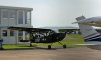 G-VDOG @ EGPN - Parked at its base at Dundee - by Clive Pattle