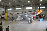 N5420V @ I74 - In the hanger at the Champaign Aviation Museum - by Glenn E. Chatfield