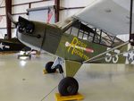 N1406V @ KTIX - Piper L-4J Cub / Grashopper at the VAC Warbird Museum, Titusville FL - by Ingo Warnecke