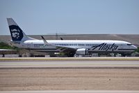 N479AS @ KBOI - Landing roll out on RWY 28L. - by Gerald Howard