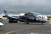 G-LUGS @ EGTB - Agusta A109S Grand at Wycombe Air Park. - by moxy