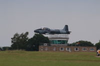 G-SOAF @ EGSH - fly past the tower - by AirbusA320