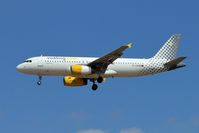 EC-LQN @ LLBG - Vueling flight from Roma on landing to runway 21. - by ikeharel