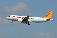 TC-NBH @ LLBG - Pegasus flight from Istanbul. - by ikeharel
