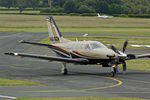 N616CM @ EGBO - Participating in 2018 Project Propellor at Wolverhampton Halfpenny Green Airport - by Terry Fletcher