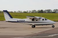 G-PDGX @ EGSH - Leaving Norwich, formerly OY-GNS. - by keithnewsome