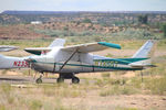 N7455T @ 74V - N7455T an early Cessna 172 at Roosevelt, Utah - by Pete Hughes