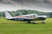G-EDYO @ EGTH - Piper PA-32-260 Cherokee Six G-EDYO McCarthy Aviation Old Warden 3/6/18 - by Grahame Wills