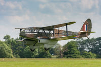 G-AGJG @ EGTH - De Havilland DH89A Dragon Rapide G-AGJG Old Warden 3/6/18 - by Grahame Wills