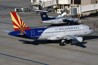 N826AW @ KPHX - Tribute to the great state of Arizona. - by Dave Turpie