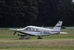 D-EKUC @ EDVH - Piper PA-28-180 Cherokee at Hodenhagen airfield