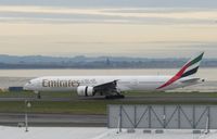 A6-ECC @ NZAA - landing at AKL - by magnaman