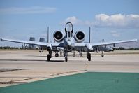 78-0618 @ KBOI - Taxiing from the de arm pad.  190th Fighter Sq., 124th Fighter Wing, Idaho ANG. - by Gerald Howard