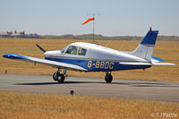 G-BBDC @ EGNH - In action at Blackpool - by Clive Pattle