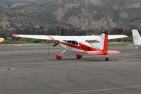 N241RD @ SZP - 1975 Cessna A185F SKYWAGON, Continental IO-520 285 Hp, wing Micro Vortex Generators - by Doug Robertson