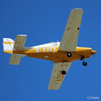 G-AXEV @ EGBJ - Take off from Gloucester Staverton EGBJ - by Clive Pattle