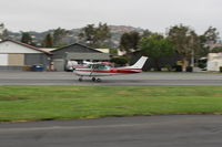 N2330C @ SZP - 1978 Cessna 182 SKYLANE RGII, Lycoming IO-540-J3C5D 235 Hp, landing roll Rwy 22 - by Doug Robertson