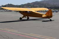 N6900H @ SZP - 1946 Piper J3C-65 CUB, Lycoming O-290 135 Hp upgrade, taxi back - by Doug Robertson