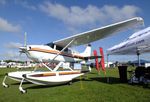 N6392Z @ KLAL - Cessna U206G Super Skywagon on amphibious floats at 2018 Sun 'n Fun, Lakeland FL - by Ingo Warnecke