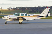 VH-SQC @ YSWG - BPW Aviation (VH-SQC) Beechcraft 58 Baron at Wagga Wagga Airport - by YSWG-photography