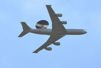 ZH103 - Boeing E-3D Sentry AEW.1 flying over the Air Forces Memorial at Runnymede as part of the Royal Air Force centenary celebrations. - by moxy