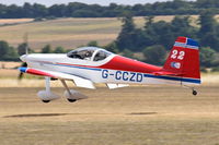 G-CCZD @ EGSU - Landing at Duxford. - by Graham Reeve