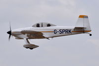 G-SPRK @ EGSU - Landing at Duxford. - by Graham Reeve