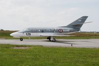 129 @ LFRJ - Dassault Falcon 10 MER, Taxiing, Landivisiau Naval Air Base (LFRJ) Tiger Meet 2017 - by Yves-Q