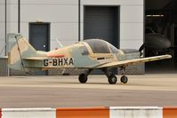 G-BHXA @ EGSH - Arrived Friday 13th. - by keithnewsome