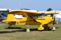 G-FKNH @ X3CX - Parked at Northrepps. - by Graham Reeve