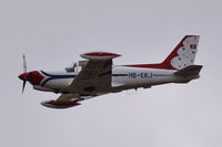 HB-EKJ @ EGSU - Over head at Duxford. - by Graham Reeve