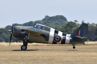 G-RUMW @ EGSU - Landing at Duxford. - by Graham Reeve