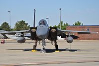 82-0009 @ KBOI - Parked on the Idaho ANG ramp. 122nd Fighter Sq. Bayou Militia, 159th FW, NAS JRB New Orleans, LA, Louisiana ANG. - by Gerald Howard