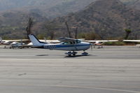 N8356S @ SZP - 1965 Cessna 182H SKYLANE, Continental O-470-S 230 Hp, takeoff roll Rwy 22 - by Doug Robertson