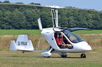 G-YRAX @ X3CX - Departing from Northrepps. - by Graham Reeve