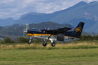 C-FJMP - Departing the Abbotsford parachute center - by Guy Pambrun