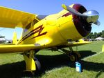 N487CC @ KLAL - Beechcraft D17S Staggerwing at 2018 Sun 'n Fun, Lakeland FL - by Ingo Warnecke