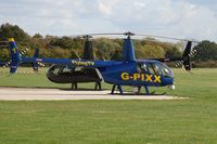 G-PIXX @ EGLD - Operated by Flying TV. Note the TV camera mounted on the front. - by Glyn Charles Jones
