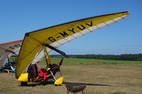 G-MYUV @ X3CX - Parked at Northrepps. - by Graham Reeve