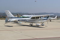 N23563 @ CMA - 2007 Cessna T182T TURBO SKYLANE, Lycoming TIO-540-AK1A 235 Hp, stopped on ramp - by Doug Robertson