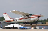 N2478Y @ KOSH - Cessna 172D - by Mark Pasqualino