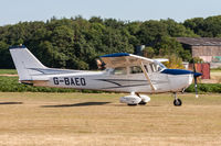 G-BAEO @ EGBR - Cessna F172M G-BAEO Sherburn Engineering Breighton 1/7/18 - by Grahame Wills
