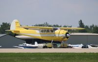 N3083B @ KOSH - Cessna 195A - by Mark Pasqualino