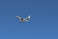 N2083R @ SZP - 1964 Cessna 182G SKYLANE, Continental O-470-S 230 Hp, takeoff climb Rwy 22 - by Doug Robertson
